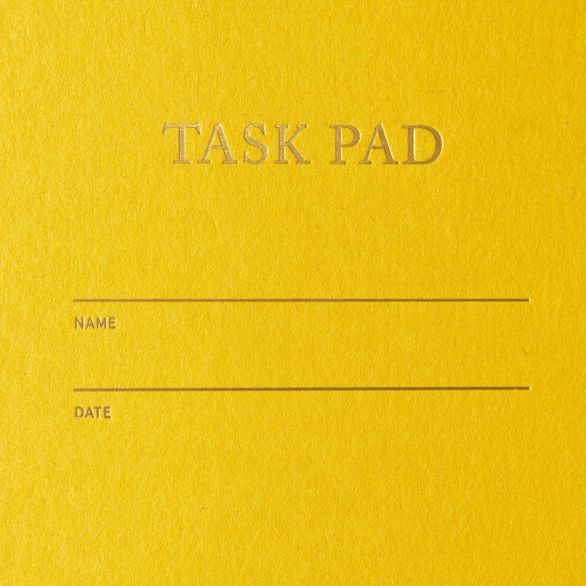 Shorthand Press - Task Pad Notebook - Mustard – Windmill City Super #1